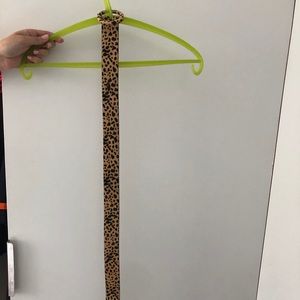 Leopard belt